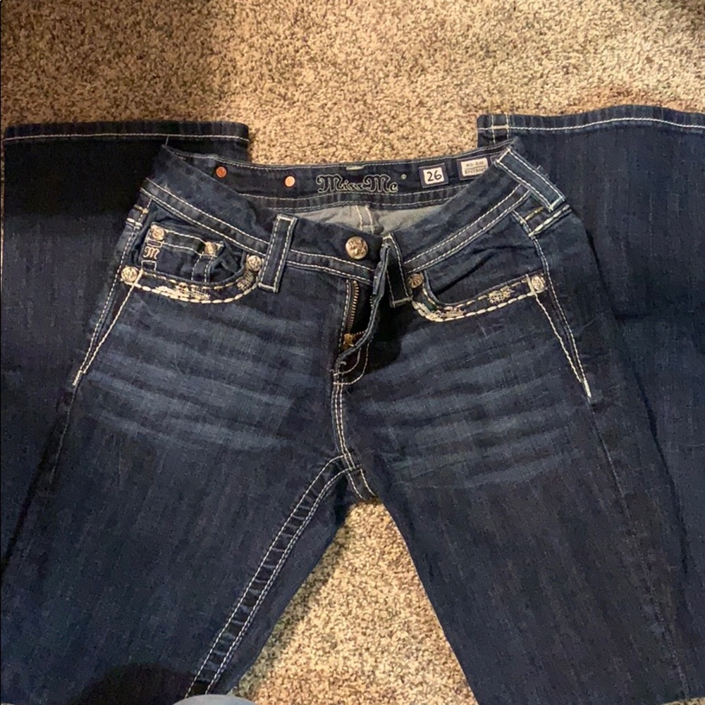 Miss Me Jeans worn a couple times - Picture 3 of 6
